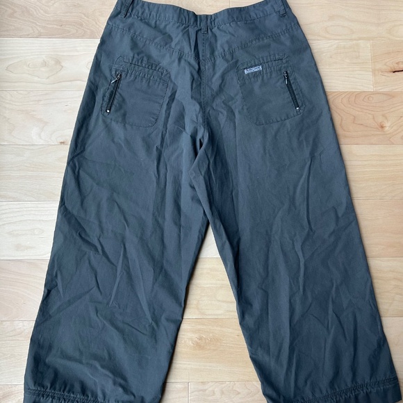 KHAKI/GREY CARGO PANTS - Picture 5 of 6